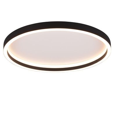 Čierna stropná lampa dizajnová, Gilbert, 20 W, LED 3000 K