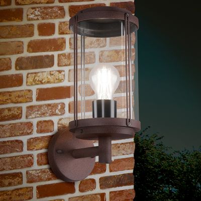 Rezavé vonkajšie svietidlo industriálne, Sammy, IP44