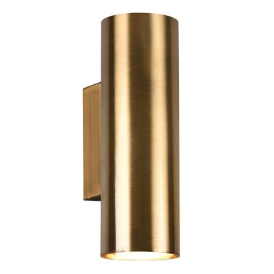 Bronzové up down nástenné svietidlo moderné, Kaso