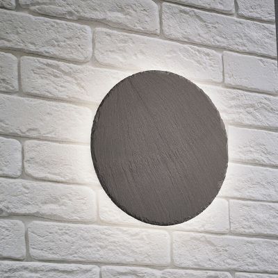 Čierne nástenné svietidlo moderné, Faisal, 9 W, LED 3000 K