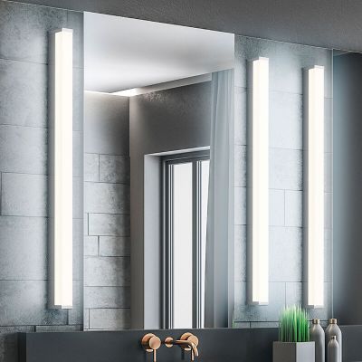 Chrómové nástenné svetlo do kúpeľne moderné, Celesta, 20 W, LED 3000 K, IP44
