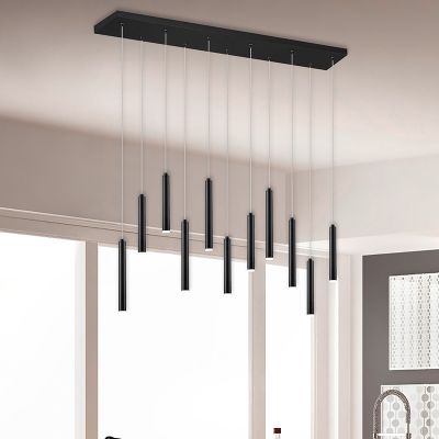 Čierne visiace svietidlo moderné, Jessamy, 2,5 W, LED 3000 K