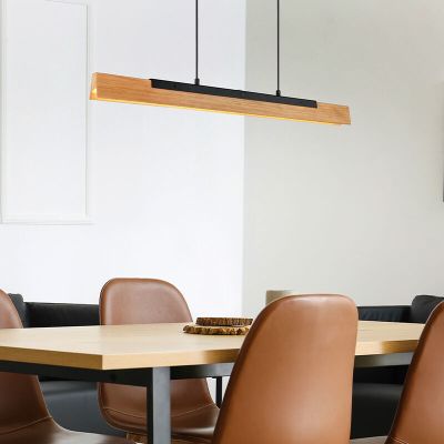 Hnedé visiace svietidlo moderné, Neville, 25 W, LED 3000 K, s 3-stupňovým stmievačom
