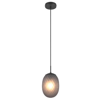 Sivé visiace svietidlo dizajnové, Danyal