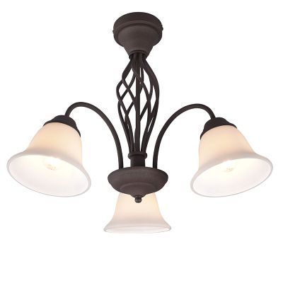 Rezavá stropná lampa klasická, Detroit