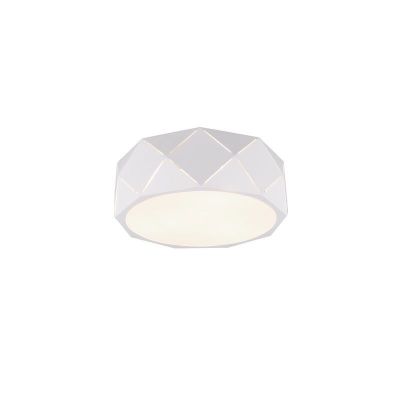 Biela stropná lampa moderná, Soloro