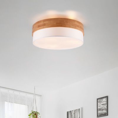 Biela stropná lampa moderná, Sylvia