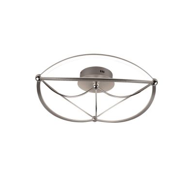 Niklová stropná lampa moderná, Remy, 42 W, LED 3000 K