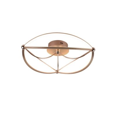 Mosadzná stropná lampa moderná, Remy, 42 W, LED 3000 K