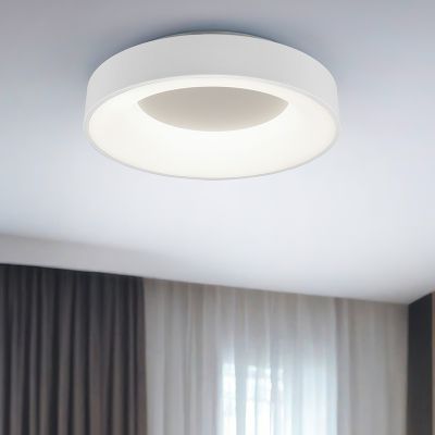 Biela stropná lampa moderná, Jered, 27 W, LED 4000 K