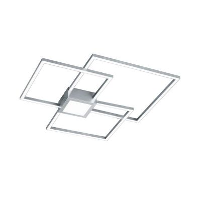Niklová stropná lampa moderná, Kimoni, 38 W, LED 3000 K