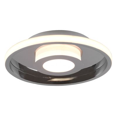 Chrómové stropné svietidlo do kúpeľne moderné, Kayla, 28 W, LED 3000 K, IP44