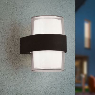 Antracité vonkajšie svietidlo moderné, Yeliz, 4,6 W, LED 3000 K, IP54