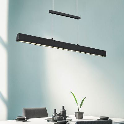 Čierne visiace svietidlo moderné, Dinant, 21 W, LED 3000 K