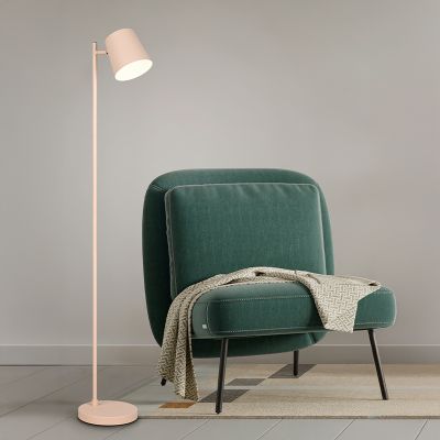 Hnedá nabíjateľná stojaca lampa kovová, Suraya, 4,5 W, LED 3000 K, s 3-stupňovým stmievačom