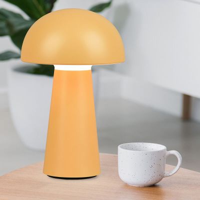 Žlté vonkajšie svietidlo na stôl moderné, Rachelle, 2 W, LED 3000 K, IP44, s 3-stupňovým stmievačom