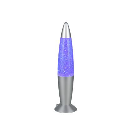 Sivá stolná lampa do detskej izby moderná, Souhail, s vypínačom