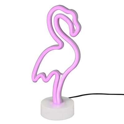 Ružová stolná lampa do detskej izby plastová, Serian, 1 W, LED 3000 K