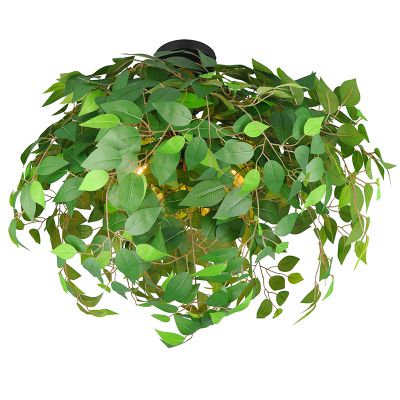 Zelená stropná lampa dizajnová, Urwa