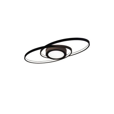 Antracitá stropná lampa moderná, Sarama, 27 W, LED 3000 K
