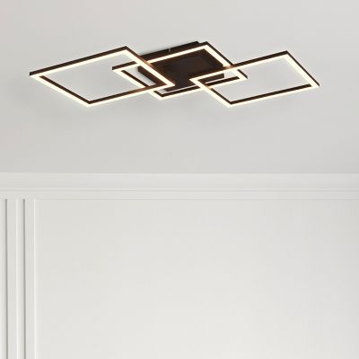 Čierna stropná lampa moderná, Margaux, 31 W, LED 3000 K