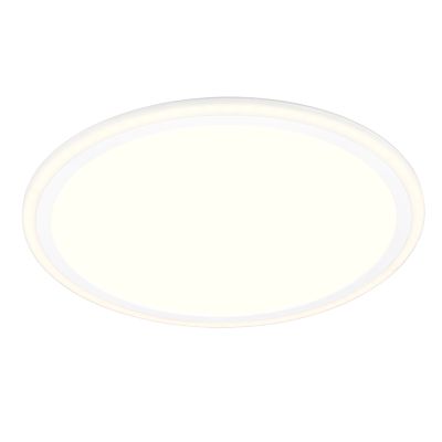 Biela stropná lampa moderná, Omaima, 17 W, LED 3000 K