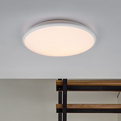Biela stropná lampa moderná, Celine, 20 W, LED 4000 K, s 3-stupňovým stmievačom