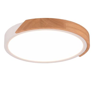 Biela stropná lampa moderná, Nevil, 20 W, LED 3000 K, s 3-stupňovým stmievačom