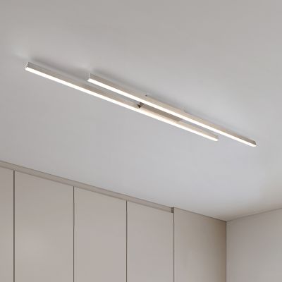 Niklová stropná lampa moderná, Sangeeta, 22 W, LED 3000 K