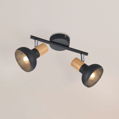 Čierne stropné bodové svetlo moderné, Toos