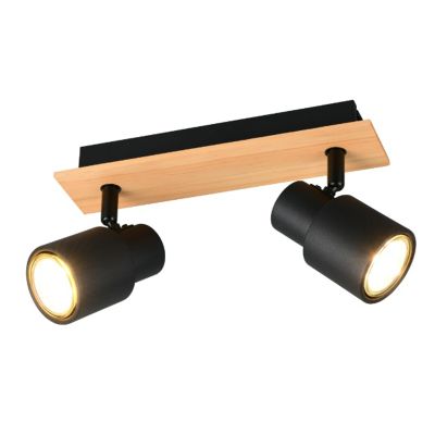 Čierne stropné bodové svetlo moderné, Rajeev