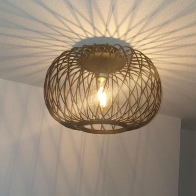 Industriálna stropná lampa čierna, Karly