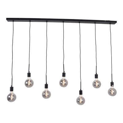 Industriálne visiace svietidlo čierne, Bolb