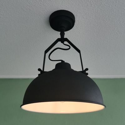 Industriálna stropná lampa čierna, Fellen