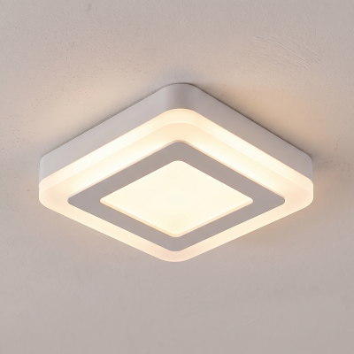 Plastové svetlo na schodisko biele, Haley, 8 W, LED 4500 K, IP54