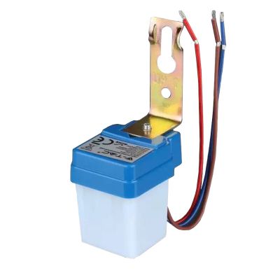 Biely senzor od súmraku do úsvitu Kely, polyester, IP44