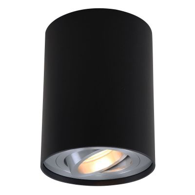 Moderné prisadené stropné svietidlo čierne, Snertinge